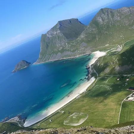 House On Leknes, In The Middle Of Lofoten * Vestvagoy